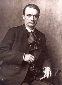 Picture of Rudolf Steiner, a founder of Anthroposophy